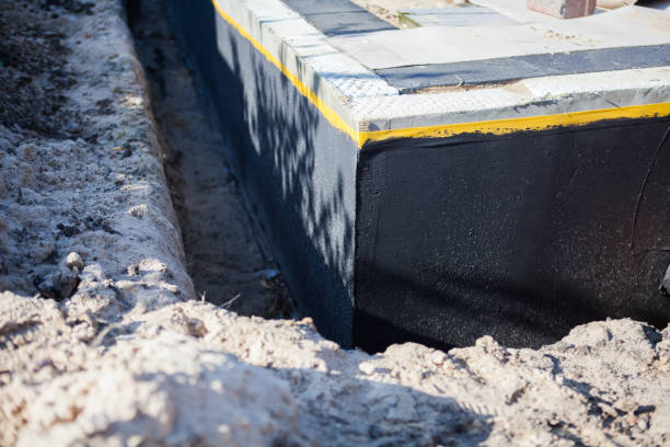 Professional Crawl Space Encapsulation technician working in Crothersville, IN